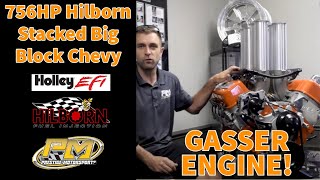 756HP Hilborn Stacked Gasser Big Block Chevy Engine Details and Dyno at Prestige Motorsports [upl. by Wanfried237]