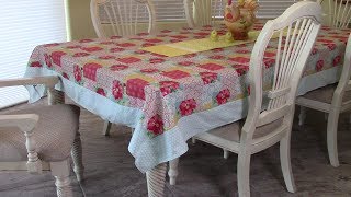 Table Linens Makeover [upl. by Arrimat]