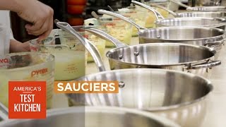 Equipment Review Best Sauciers Rounded Saucepans with WideMouth Design amp Our Testing Winner [upl. by Lavinia]