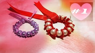 اصنعي بنفسك إسوارة صديقات العروسة  Wrist Corsage DIY easy and simple [upl. by Anaz]