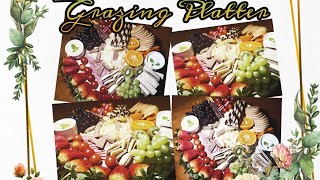 GRAZING PLATTER ❤️ Grazing board [upl. by Jensen413]