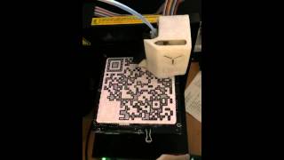 How to Print Bitcoin QR Code With UpPlus2 3D Printer [upl. by Klemm]