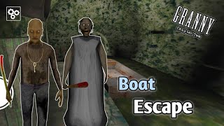 granny chapter 2  Boat Escape full gameplay [upl. by Suiratnauq37]