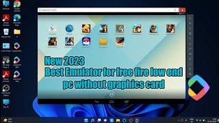 Leapdroid Best Emulator For Free Fire Low End PC Without Graphics Card [upl. by Ettelliw132]