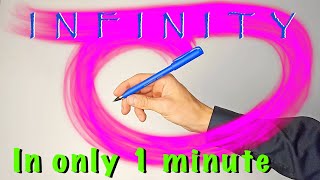 Infinity Basic penspinning trick for beginners Learn How to Spin A Pen  In Only 1 Minute [upl. by Lyall]