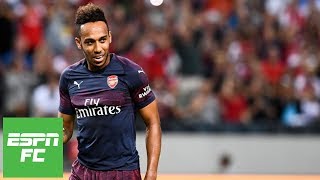 Will PierreEmerick Aubameyang contend for Premier League Golden Boot Extra Time  ESPN FC [upl. by Yrome]