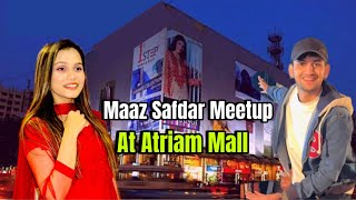 Maaz Safdar Se Meetup ❤️  Maaz Safdar Ki Chocolate Try Ki 🍫  Honest Review👍🏻 [upl. by Gotthard]