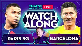 PSG vs BARCELONA LIVE with Mark Goldbridge [upl. by Sokram]