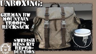 German Army Rucksack  Gebirgsrucksack [upl. by Bresee]