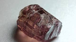 Faceting rough Tourmaline 1685 grams HD [upl. by Aveneg]