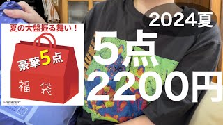 【福袋】5点2200円の福袋開封 最近評価が高いレギーampパギーの福袋購入してみました【楽天】 [upl. by Fontana]