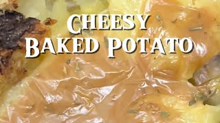 Cheesy Baked Potato  Recipe   Resepi Kentang Bakar Cheese [upl. by Okeim]