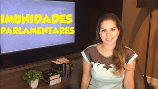 IMUNIDADES PARLAMENTARES  DIREITO CONSTITUCIONAL  AULA A DOIS [upl. by Kaplan]