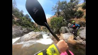 UpperLower Clavey and Lower Tuolumme Whitewater Kayaking California 2023 [upl. by Aneehsyt336]