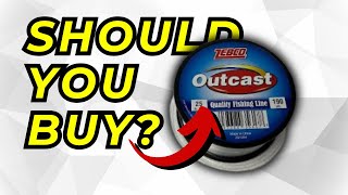 Zebco Outcast Monofilament Fishing Line  HONEST REVIEW [upl. by Raul192]