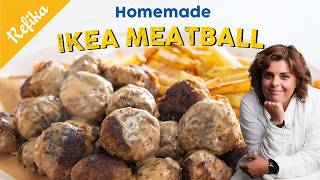 Homemade IKEA Swedish Meatballs Recipe  Perfect Recipe for Swedish Comfort Food😍 [upl. by Nashbar]