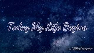 Bruno Mars  Today My Life Begins Lyrics [upl. by Adnylg]