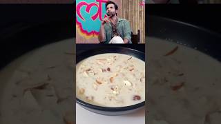 Saurabh Dwivedi Favourite Makhana Kheer shorts abhishekbanerjee stree2 foodie dessert sweet [upl. by Notgnirra]