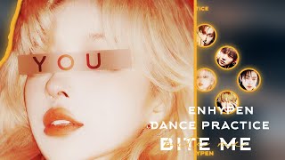 DANCE PRACTICE ENHYPEN 엔하이픈 quotBITE MEquot  8 MEMBERS VER 엔하이픈 [upl. by Crandell]