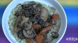 Balsamic Mushroom Chicken Recipe Noreens Kitchen [upl. by Tressia]