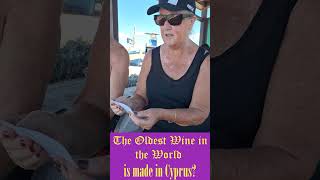 The Oldest Wine in the World cyprus wine travel [upl. by Rivkah]