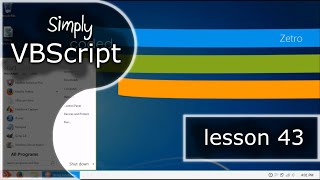 VBScript Basics Part 43  LCase  UCase  Trim [upl. by Matusow51]