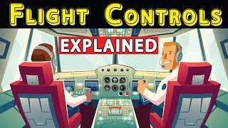 How to Control an Airplane  How does a Pilot Control the Plane [upl. by Nnel794]