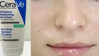 اقوى كريم ترطيب للبشرة الدهنية مكطلعش الحبوووب Cerave Gel Crème hydratant Oil Control nouveau😯😯😯 [upl. by Ennoitna]