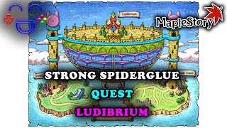 Strong Spiderglue Ludibrium Maplestory [upl. by Kcirdnekal]