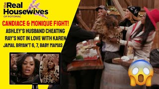 Real Housewives of Potomac  EP 5 9  Monique and Candiace Fight [upl. by Anilatac]