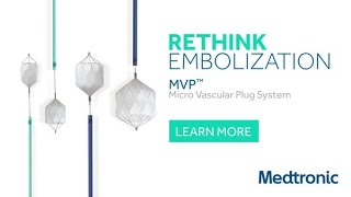 MVP™ micro Vascular plug system Rethink embolisation With one device [upl. by Nnaxor]