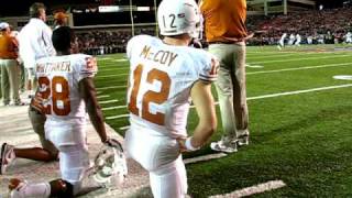 Texas Tech Crowd storms Jones ATampT field past Colt McCoy [upl. by Sillek]