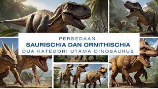 Perbedaan Saurischia dan Ornithischia  Dua Kategori Utama Dinosaurus [upl. by Gittle]