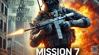 Modern Combat 4mission 7 Gameplay MOD APK  Unlimited money [upl. by Eirojam683]