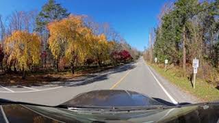 360 Driving Around Pennsylvania PA Wayne County Lake Ariel The HideOut South Side Around Lake ASMR [upl. by Margery]