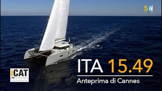 Ita 1549 un catamarano veloce tutto italiano della Itacatamarans [upl. by Adneram614]