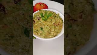 Pudina pachadi healthy recipe 🤤🤤manthenaofficial food pachadib [upl. by Rossy]