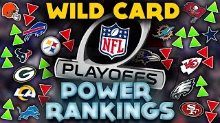 The Official 2023 NFL Playoff Power Rankings Super Wild Card Edition  TPS [upl. by Runck44]