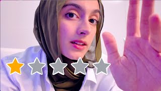 ASMR Worst reviewed therapist [upl. by Sitoiyanap]