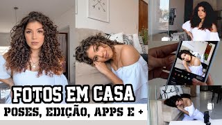 COMO FAZER FOTOS SOZINHA EM CASA  EDIÇÃO PRESETS APPs  por Jessica Melo [upl. by Samanthia]