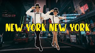 NEW YORK NEW YORK  FRANK SINATRA CHOREOGRAPHY [upl. by Nema809]