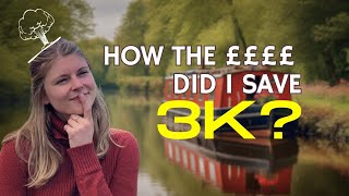 How Much I Saved and Spent on My Narrowboat this Summer [upl. by Anitsirc]