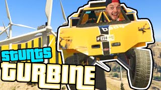 SquiddyPlays  GTA V STUNTS  TURBINE RACE 3 [upl. by Divod37]