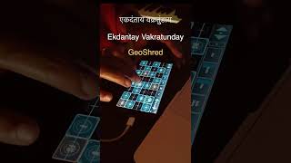 What an amazing instrument  GeoShred  Ekdantay Vakratunday  Shankar Mahadevan AjayAtul [upl. by Remliw26]