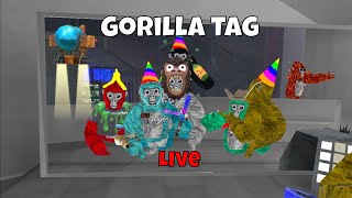 Gorilla Tag Live Stream Playing With Viewers [upl. by Asina]