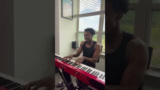 Check out my version of Ribbon in the sky by the great Stevie wonder 🔥 fypシ viral explorepage [upl. by Yecniuq]