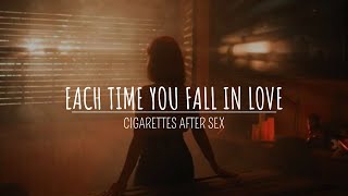 Each time you fall in love  Cigarettes After Sex  Sub Español  Lyrics [upl. by Rosner159]