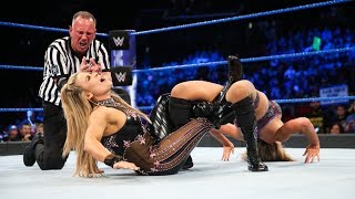 Natalya vs Charlotte Flair SmackDown Womens Championship Match SmackDown LIVE14 Novembre 2017 VF [upl. by Fax]