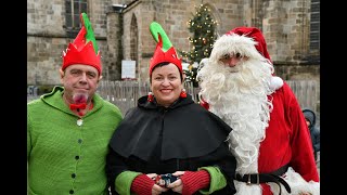 2023  Große Begeisterung beim Halberstädter Weihnachtslied an der Martinikirche [upl. by Maurilia]