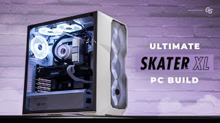 ULTIMATE SKATER XL 4K Gaming PC Build  Cooler Master TD500 Mesh White [upl. by Aurelio]